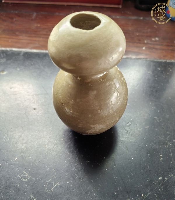 古玩陶瓷青釉葫蘆瓶真品鑒賞圖