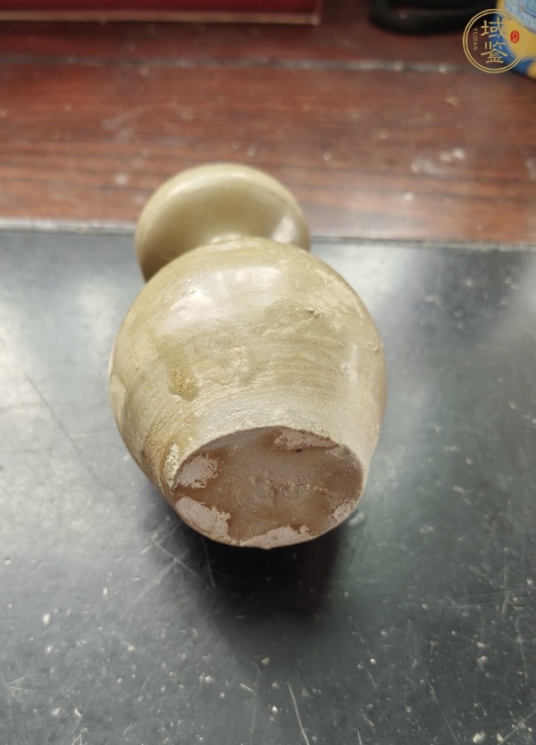 古玩陶瓷青釉葫蘆瓶真品鑒賞圖