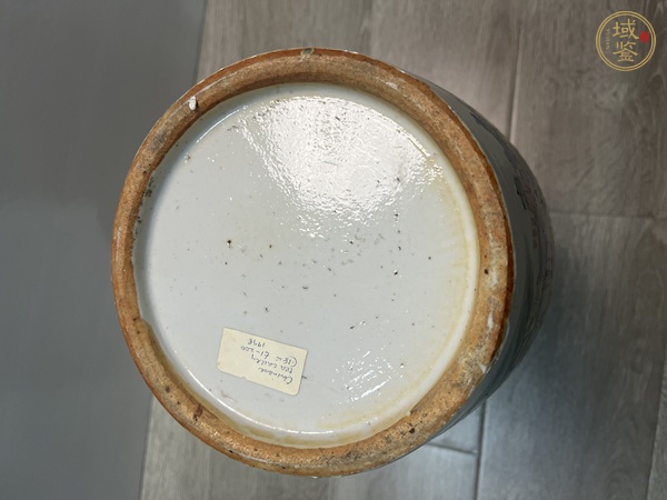 古玩陶瓷百子鬧春撇口瓶真品鑒賞圖