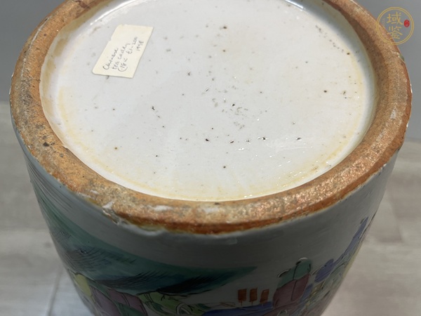 古玩陶瓷百子鬧春撇口瓶真品鑒賞圖
