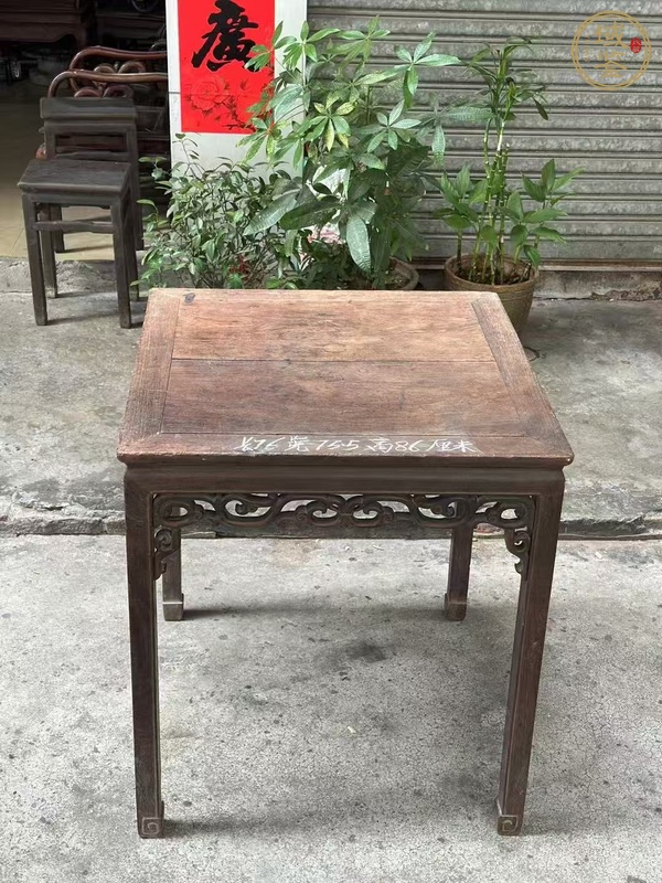 古玩雜項(xiàng)方桌真品鑒賞圖