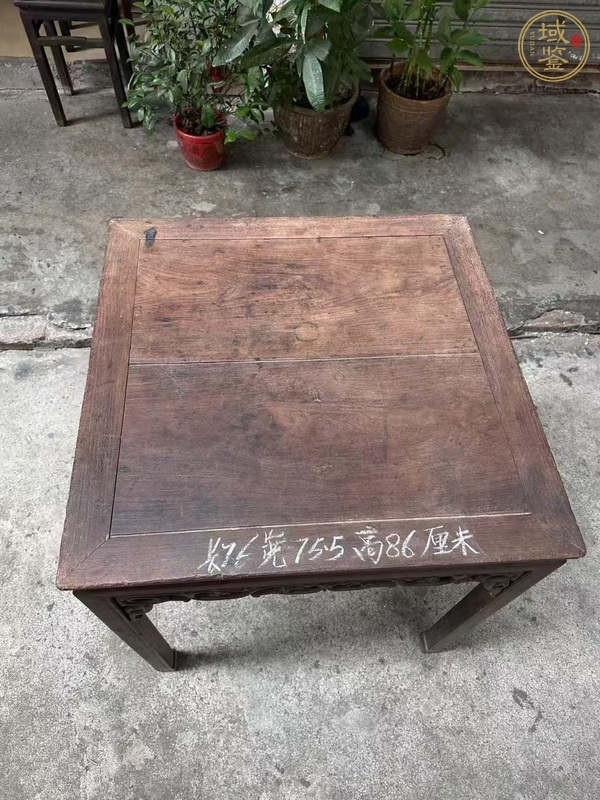 古玩雜項(xiàng)方桌真品鑒賞圖