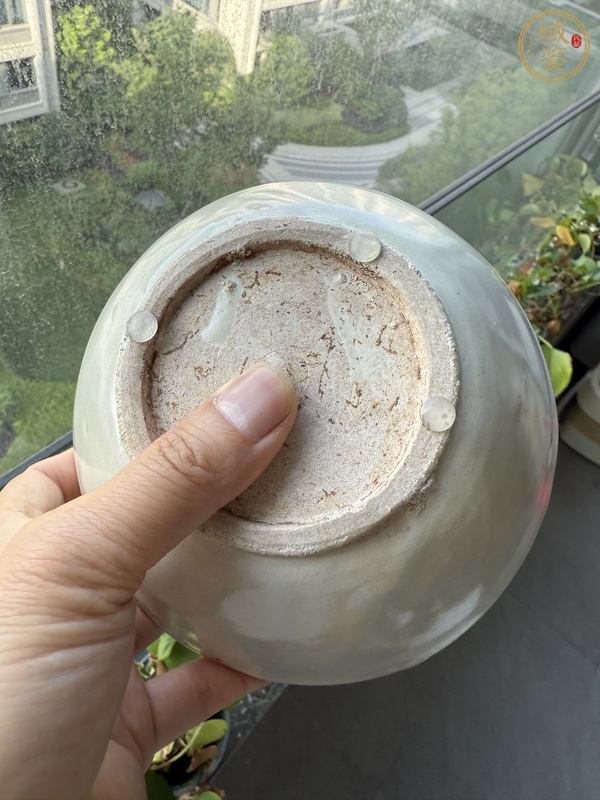古玩陶瓷晚唐白釉大碗真品鑒賞圖
