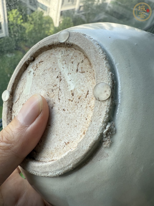 古玩陶瓷晚唐白釉大碗真品鑒賞圖