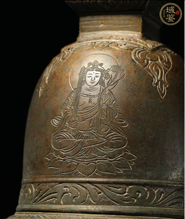 古玩銅器佛塔真品鑒賞圖