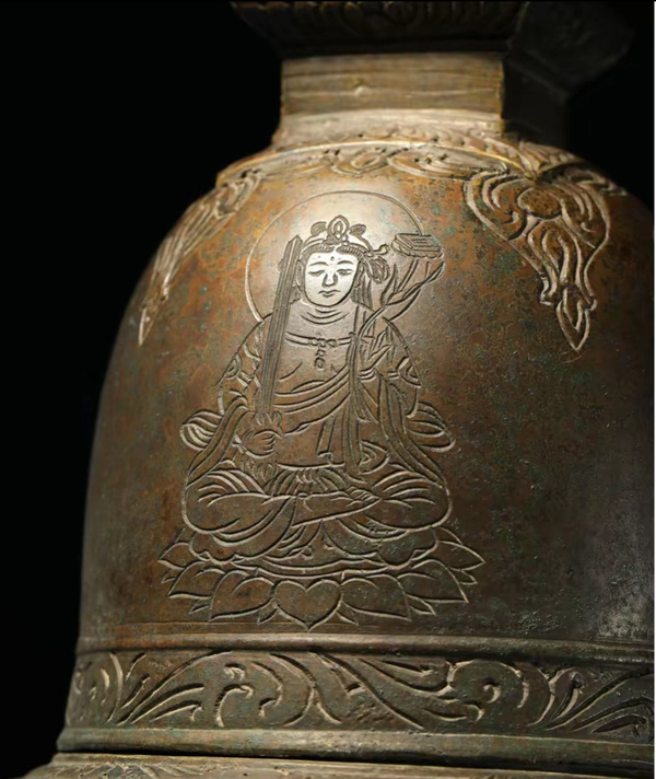古玩銅器清代佛門圣物真身舍利塔拍賣,當(dāng)前價格68000元
