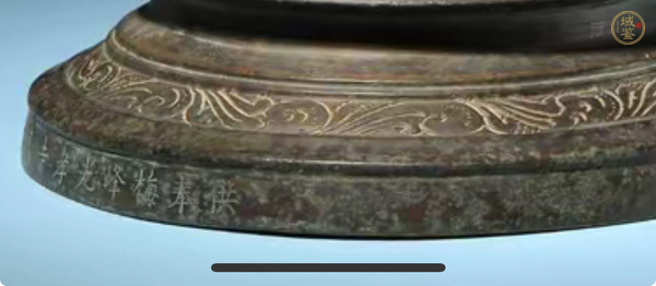 古玩銅器佛塔真品鑒賞圖