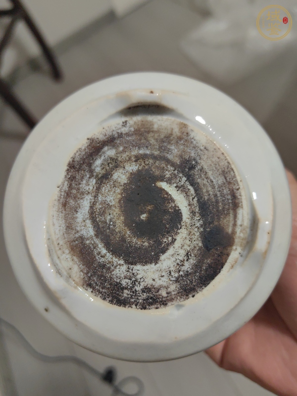 古玩陶瓷青花雙龍戲珠紋爐真品鑒賞圖