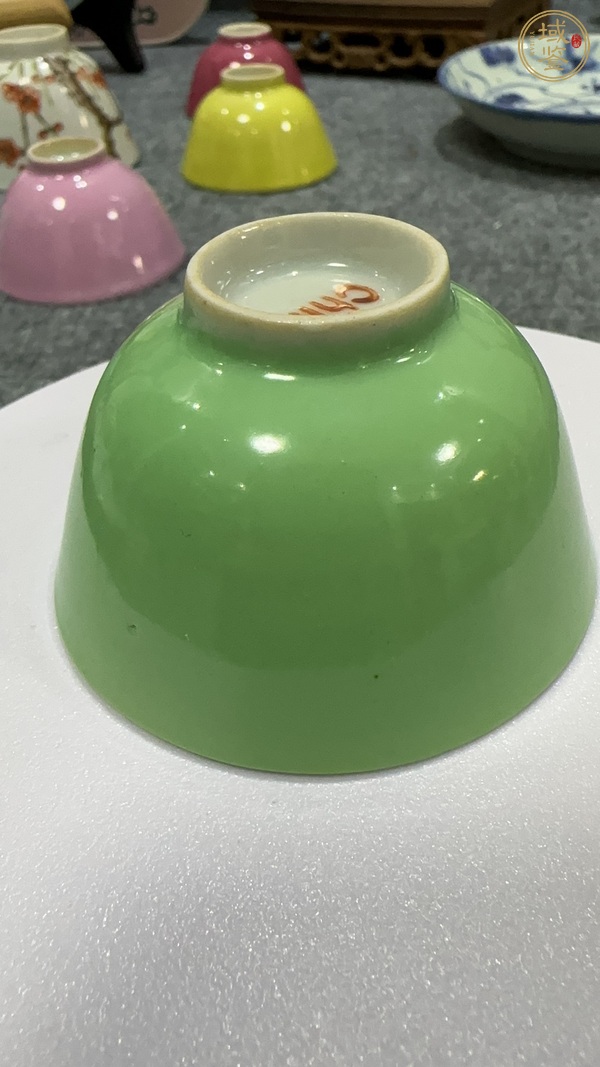 古玩陶瓷單色釉小碗真品鑒賞圖