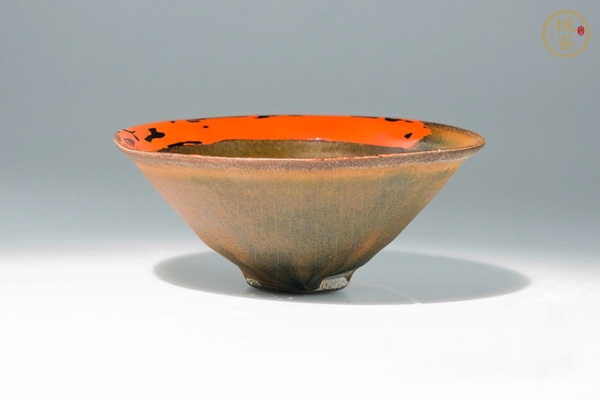 古玩陶瓷南宋建窯盞真品鑒賞圖
