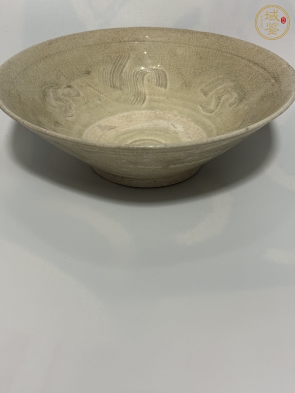 古玩陶瓷青白釉大碗 真品鑒賞圖