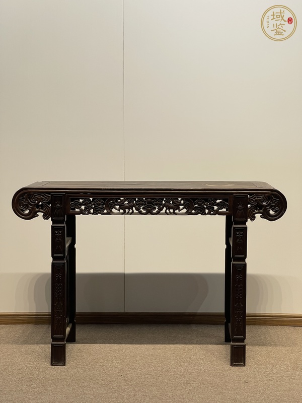 古玩琴桌（卷頭幾）真品鑒賞圖