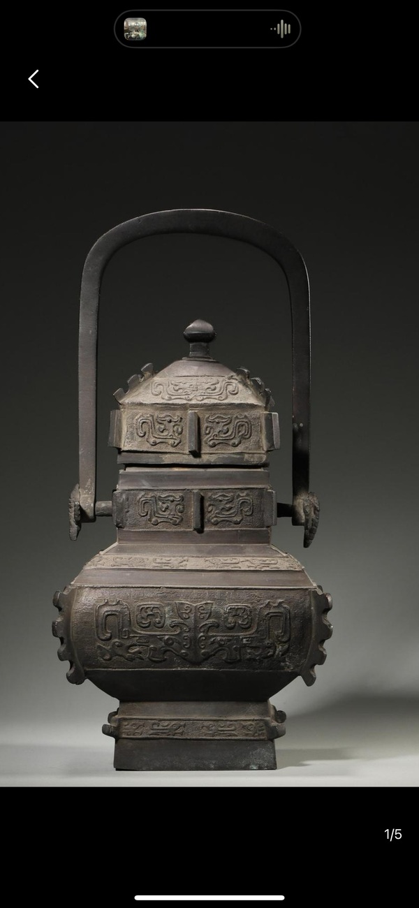 古玩轉(zhuǎn)賣銅器拍賣，當(dāng)前價(jià)格120000元
