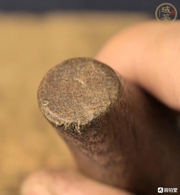 古玩銅器擦摸真品鑒賞圖