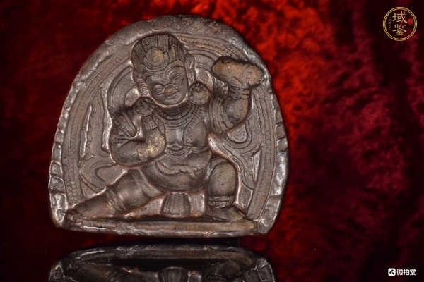 古玩雜項金剛手擦模真品鑒賞圖
