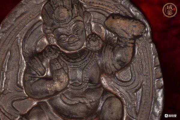 古玩雜項金剛手擦模真品鑒賞圖
