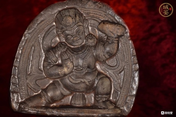 古玩雜項金剛手擦模真品鑒賞圖