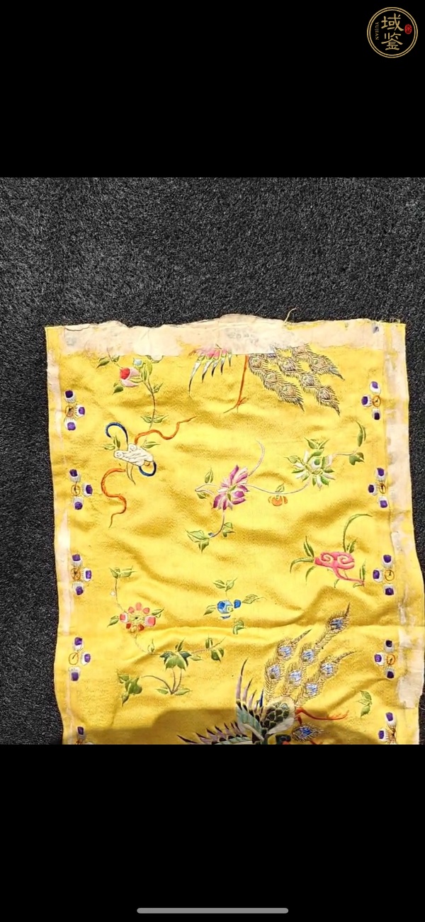 古玩雜項刺繡真品鑒賞圖
