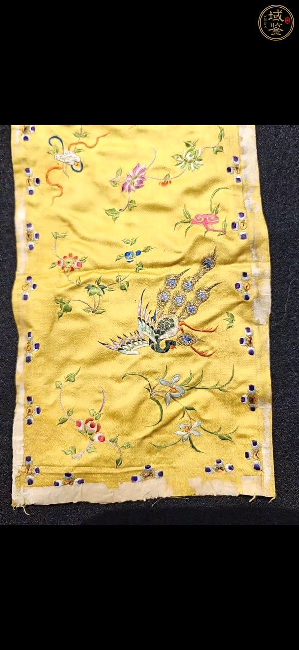 古玩雜項刺繡真品鑒賞圖
