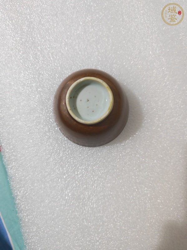 古玩陶瓷花卉紋茶杯真品鑒賞圖