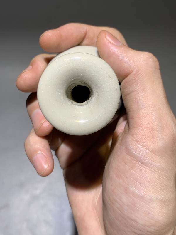 古玩陶瓷【清早】青花花卉紋玉壺春瓶【有瓶中皇后的美稱】拍賣，當前價格0元