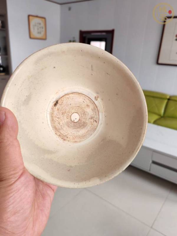 古玩陶瓷清代磁州窯黑釉碗真品鑒賞圖