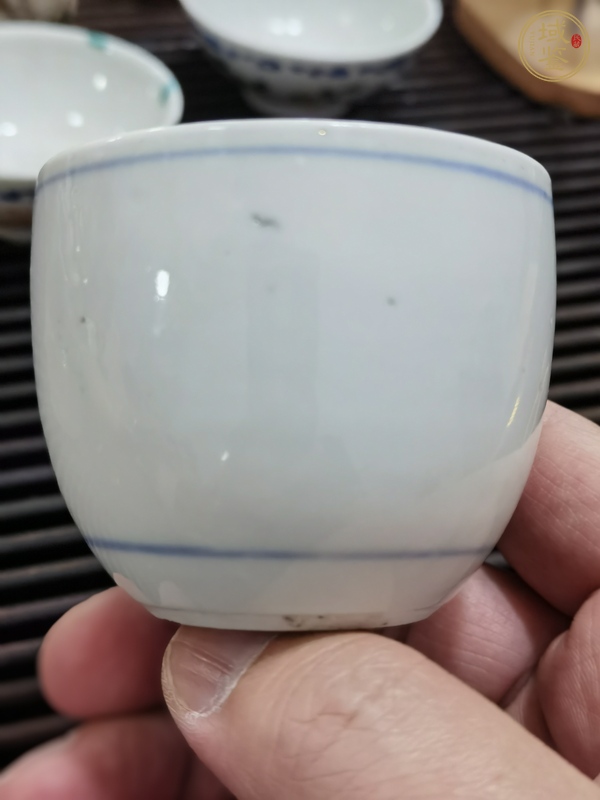 古玩陶瓷臥足杯真品鑒賞圖