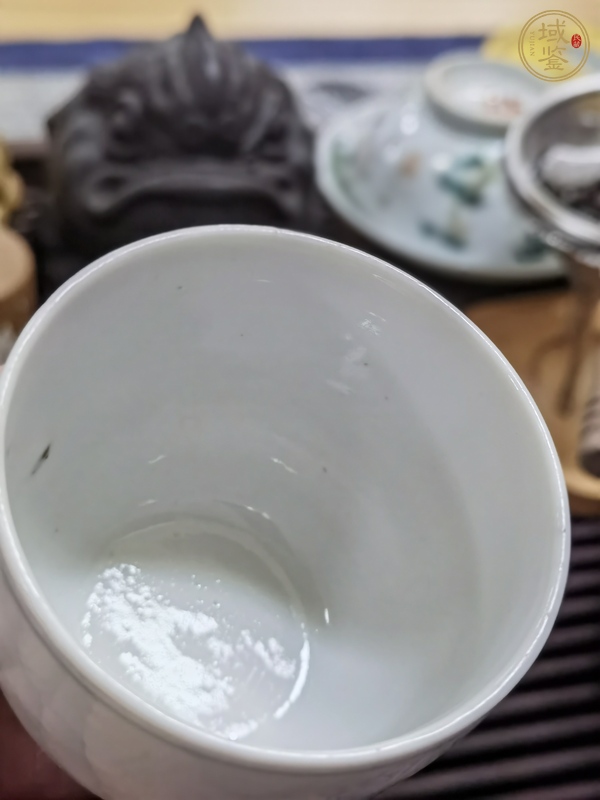 古玩陶瓷臥足杯真品鑒賞圖