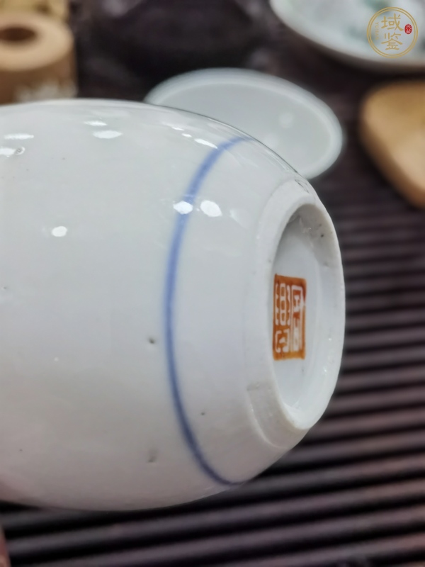 古玩臥足杯真品鑒賞圖