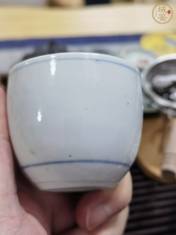 古玩陶瓷臥足杯真品鑒賞圖