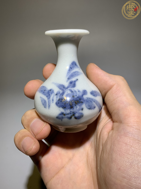 古玩陶瓷玉壺春瓶真品鑒賞圖