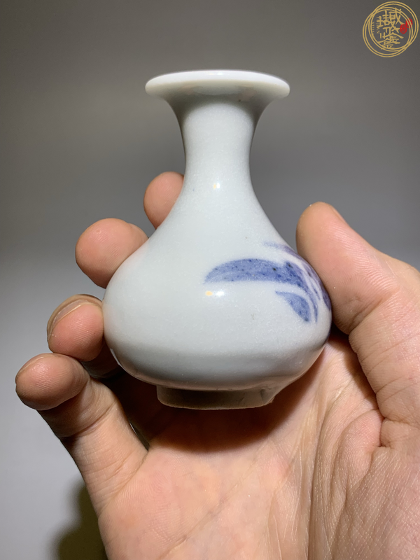 古玩陶瓷玉壺春瓶真品鑒賞圖