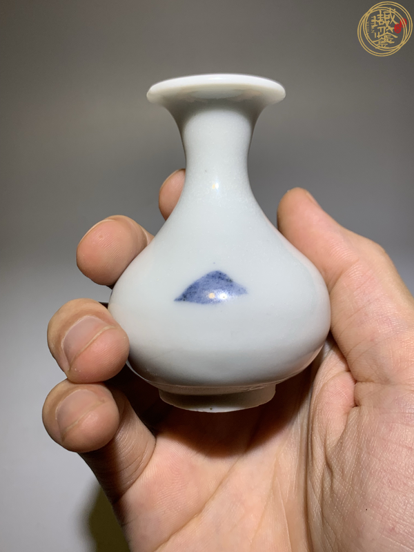 古玩陶瓷玉壺春瓶真品鑒賞圖