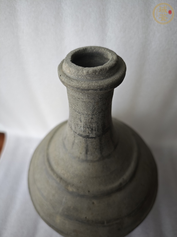 古玩陶瓷蒜頭瓶真品鑒賞圖