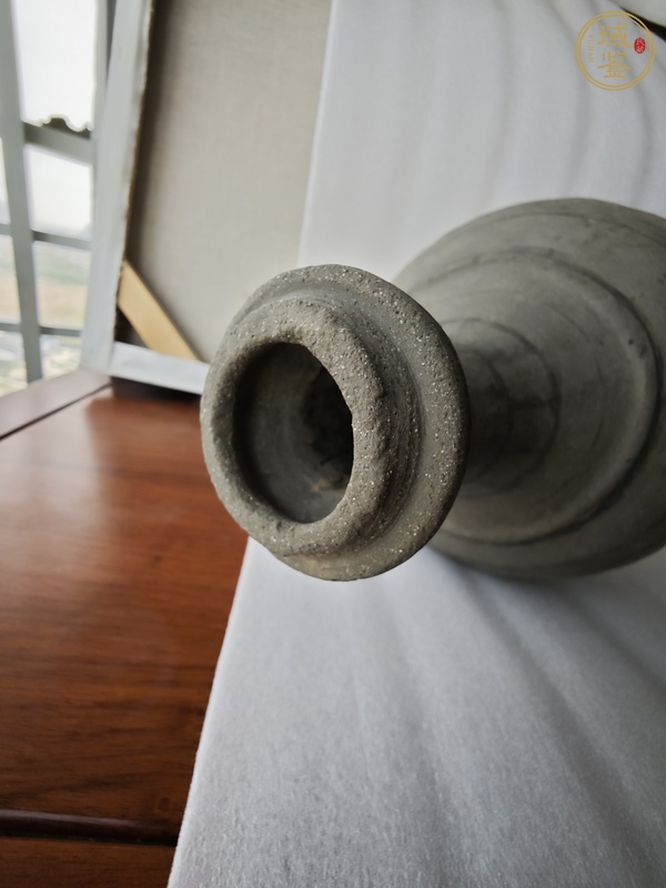 古玩陶瓷蒜頭瓶真品鑒賞圖