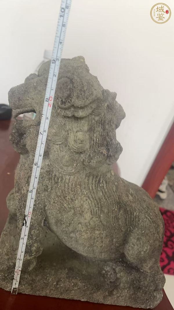 古玩雜項石獅子真品鑒賞圖