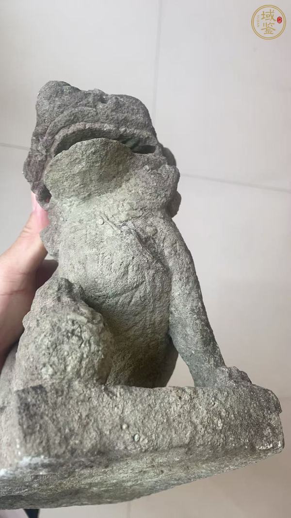 古玩雜項石獅子真品鑒賞圖