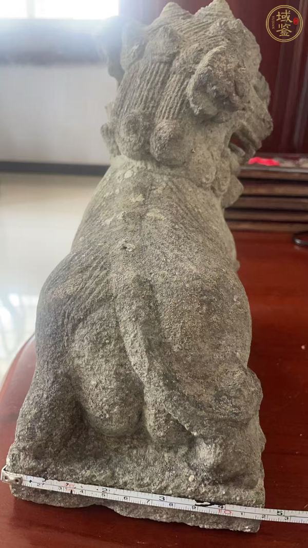 古玩雜項石獅子真品鑒賞圖