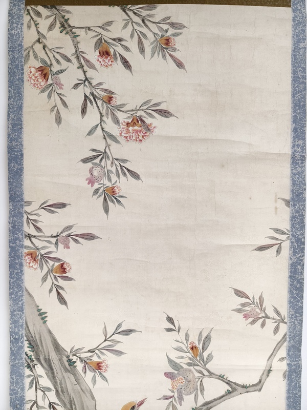 古玩字畫南湖(日本)花鳥拍賣,當前價格1000元