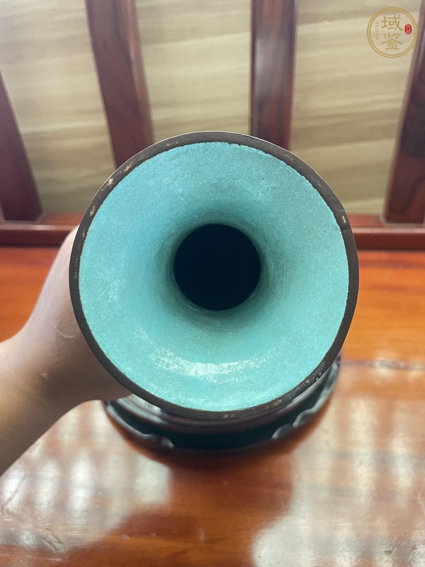 古玩雜項琺瑯彩觀音瓶真品鑒賞圖