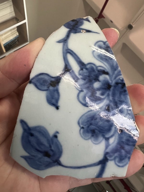 古玩陶瓷元代青花標本拍賣,當前價格3000元