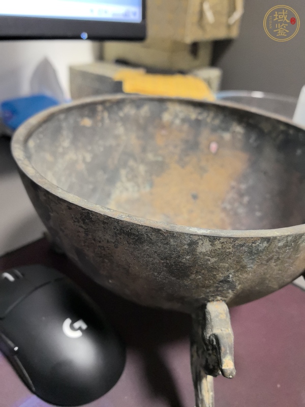 古玩銅鼎真品鑒賞圖