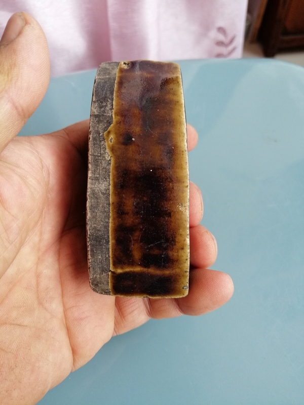 古玩陶瓷請代褐釉筆插拍賣，當前價格799元