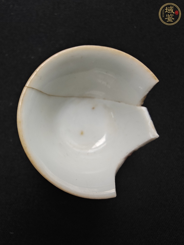 古玩陶瓷粉彩花卉紋杯真品鑒賞圖