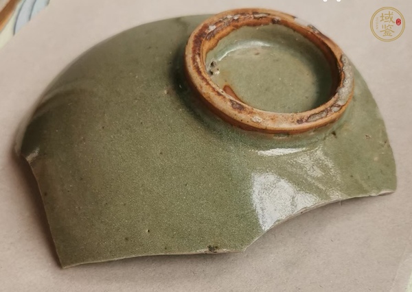 古玩陶瓷宋代河南青瓷標本真品鑒賞圖