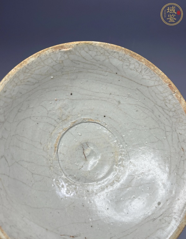 古玩陶瓷景德鎮青白釉芒口盞真品鑒賞圖