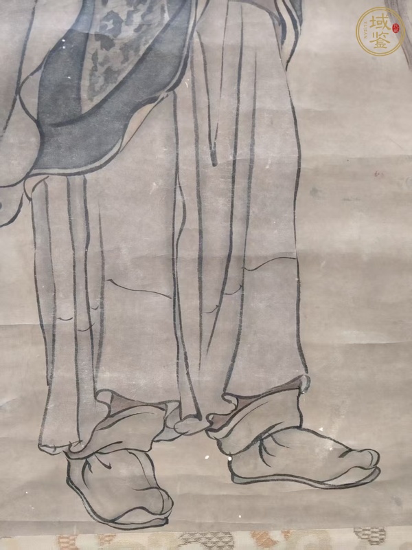 古玩字畫佚名羅漢真品鑒賞圖