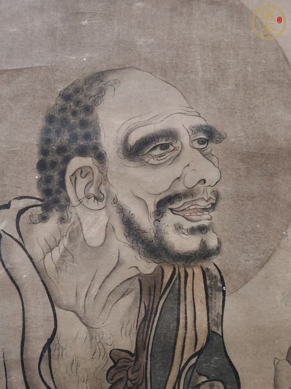 古玩字畫佚名羅漢真品鑒賞圖