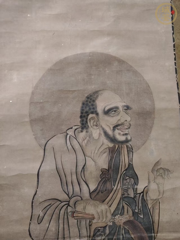 古玩佚名羅漢真品鑒賞圖