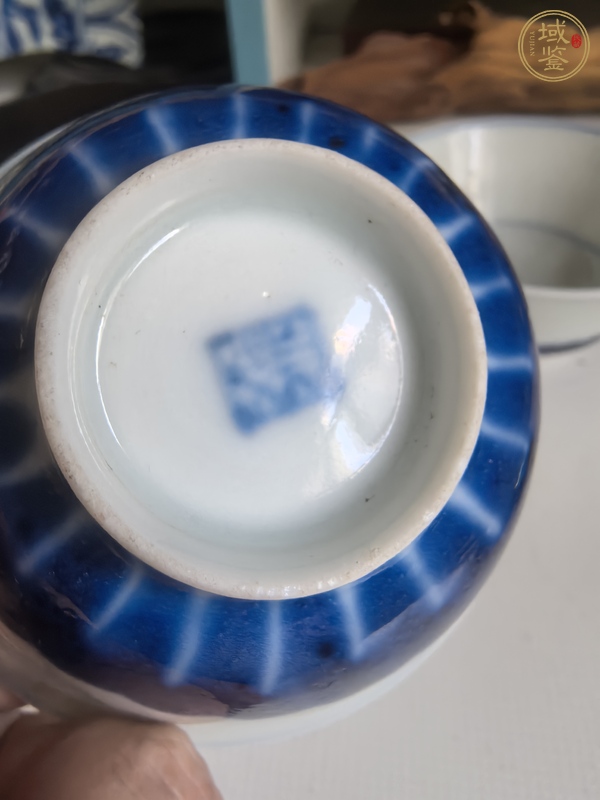 古玩陶瓷青花杯真品鑒賞圖